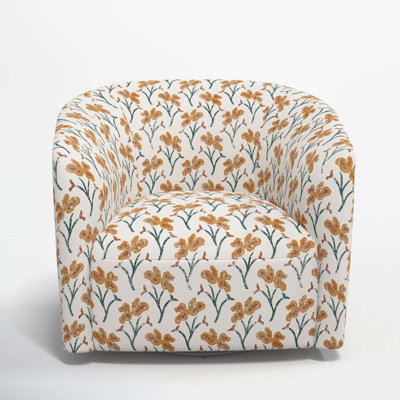 Marita Swivel Barrel Chair