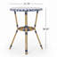 Ensemble d'extérieur français en aluminium 3 pièces