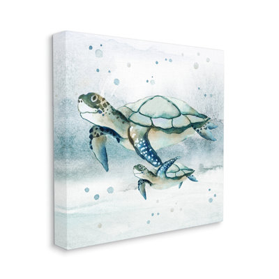 «Baby Sea Turtle Bubbles» par Janet Tava