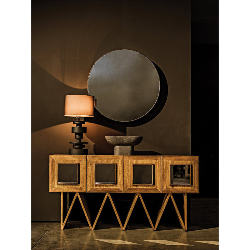 Jean-Michel 60'' W Solid Wood Sideboard