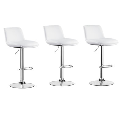 Akinori Swivel Adjustable Height Stool