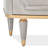 St. Charles 3-Drawer Nightstand - Dove Grat