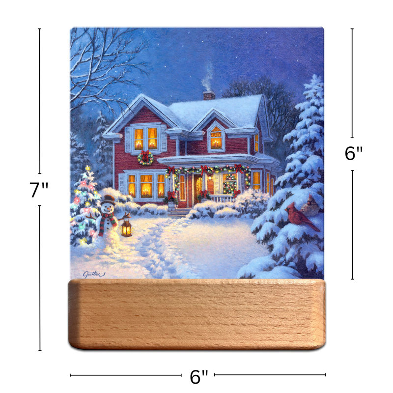 Christmas Greetings LED Nightlight