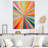 Colourful Mid Century Optical Serenade I - Abstract Canvas Prints-413212825-413212828