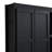 62.9"W Farmhouse 4-In-1 Hall Tree With 6 Hanging Hooks, Mudroom Wood Grain Bench With Open Compartments, Entryway Shoe Cabinet With Seating Bench For Living Room, Hallway, Black(OLD SKU: N721S000047B), Shoe Storage-684156391
