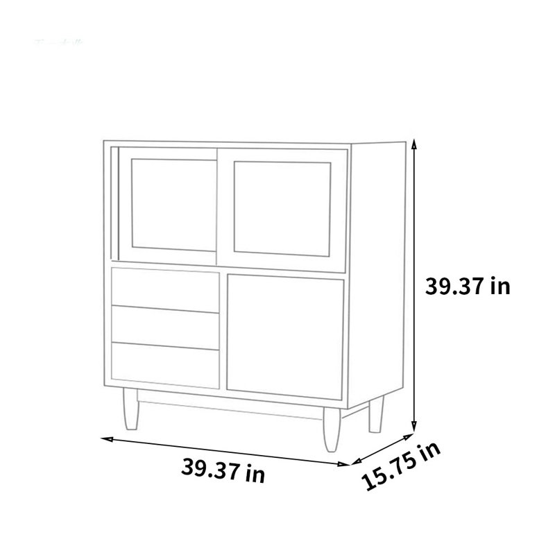 Multifunctional Storage Cabinet Sideboard Cupboard
