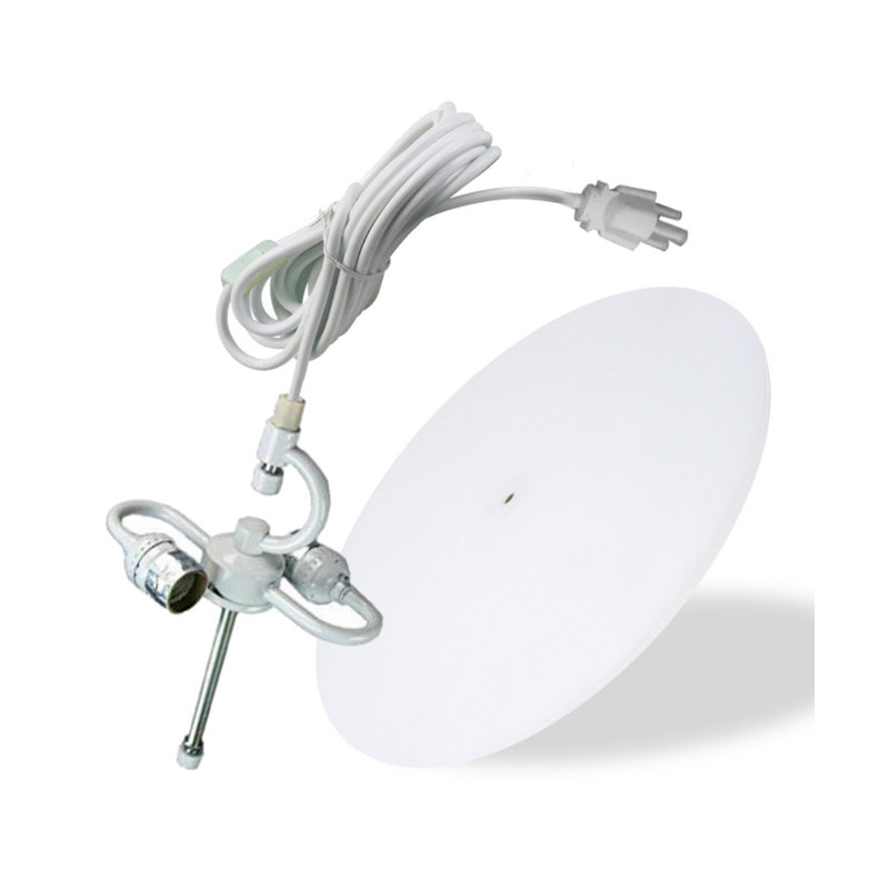Luminaire suspendu tambour 2 lumières unique Letellier