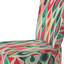 Chaise d'appoint rembourrée Retro Abstract Drops-1623719504
