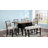 Clairan 6 - Person Four Leg Dining Set