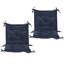 Ensemble de 2 coussins de chaise de jardin, coussin d'assise confortable avec dossier-86870281