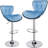 Anjolee 32.5'' Swivel Adjustable Height Counter Stool with Metal Frame-954967272