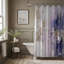 Gilded Lilac Luminescence - Premium Shower Curtain-98781748