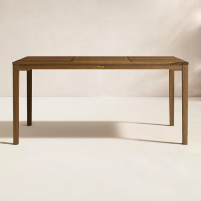 Kinsler 64" Eucalyptus Patio Dining Table