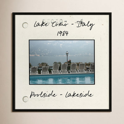 Travel Slide Collection "Lake Como, Italy" Print