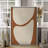 Framed Canvas Wall Art White Geometric Abstract Wall Prints for Bedroom - 16"x24"-2007156529-2007156528