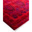 Tapis rose en laine noué à la main Bustamante 2 pi 10 po x 5 pi 5 po