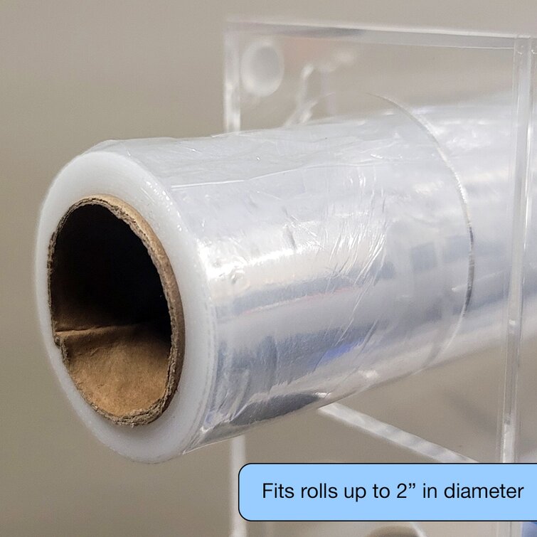 Foil Plastic Wrap Organizer,Acrylic Tin Foil Parchment Paper