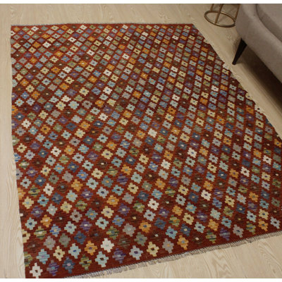 Hults Wool Southwestern Indoor Rug