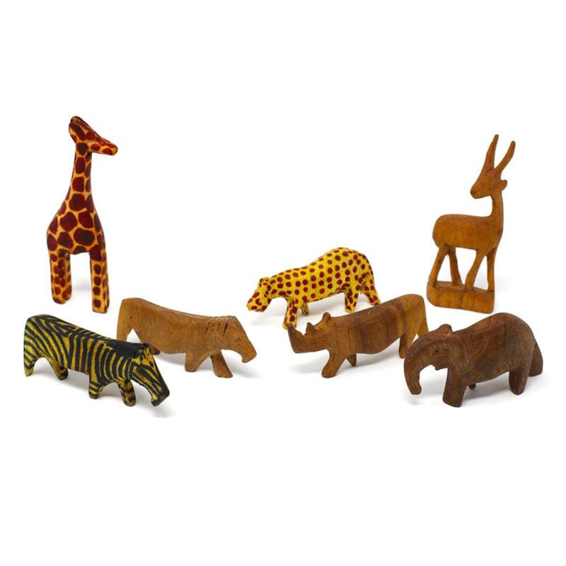 Suzuki Handmade Solid Wood Figurine / Sculpture Decorative Object
