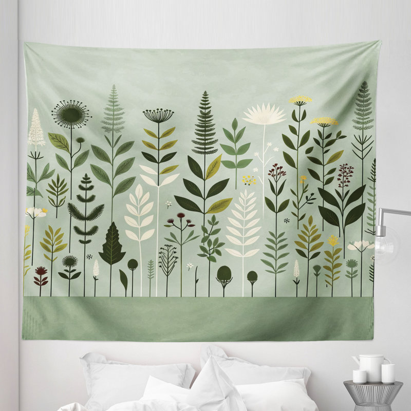 Tapisserie en microfibre, H 88 po x l 88 po