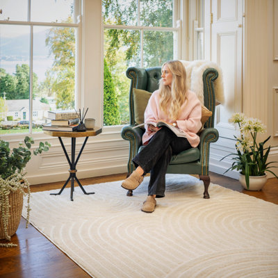 Geometric Hand Tufted Area Rug