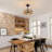 19.7" Boho 5-Blade Reversible Rattan Caged Ceiling Fan Light With Remote