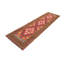 Runner Geometric Wool Hand Woven 81cm X 300cm Area Rug