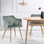 Sofiya 47cm H Velvet Upholstered Armchair-88674284-88674285