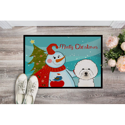 Non-Slip Christmas Outdoor Doormat