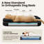 Canapé orthopédique Lesure RealOrtho 3 couches en mousse à mémoire de forme avec housse amovible pour chien-135250916-135250920