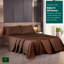 Ensemble de draps 100% satin de coton 200 fils respirant et rafraîchissant-86162158-86162151