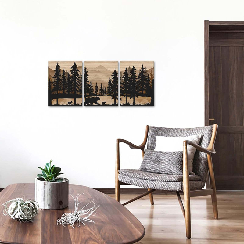 3 Piece Wrapped Canvas Print