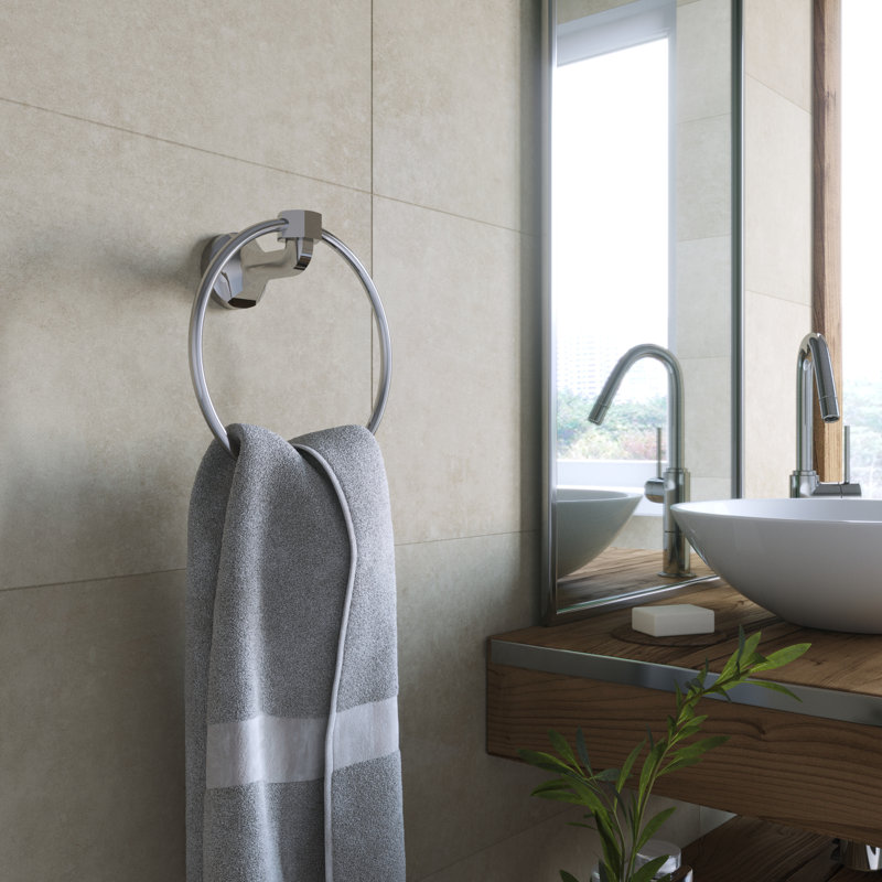 Speicher Towel Ring, Chrome