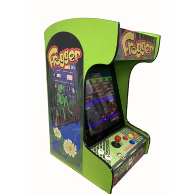 Machine d'arcade de table 60 jeux rétro classiques de 60 pièces de la collection Arcade (vert)