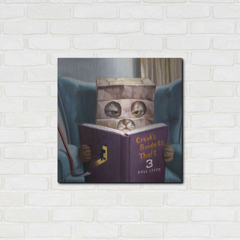 «Cat Burglar 2» par Lucia Heffernan, H 24 po x l 24 po