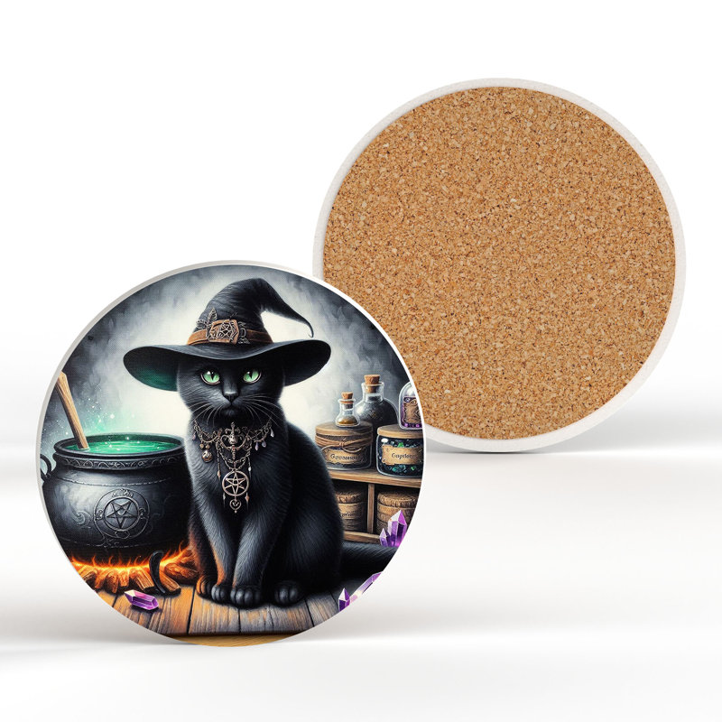Ceramic Round 1 Piece Coaster