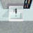 Myhomekeepers 16.3'' White Ceramic Rectangular Bathroom Sink