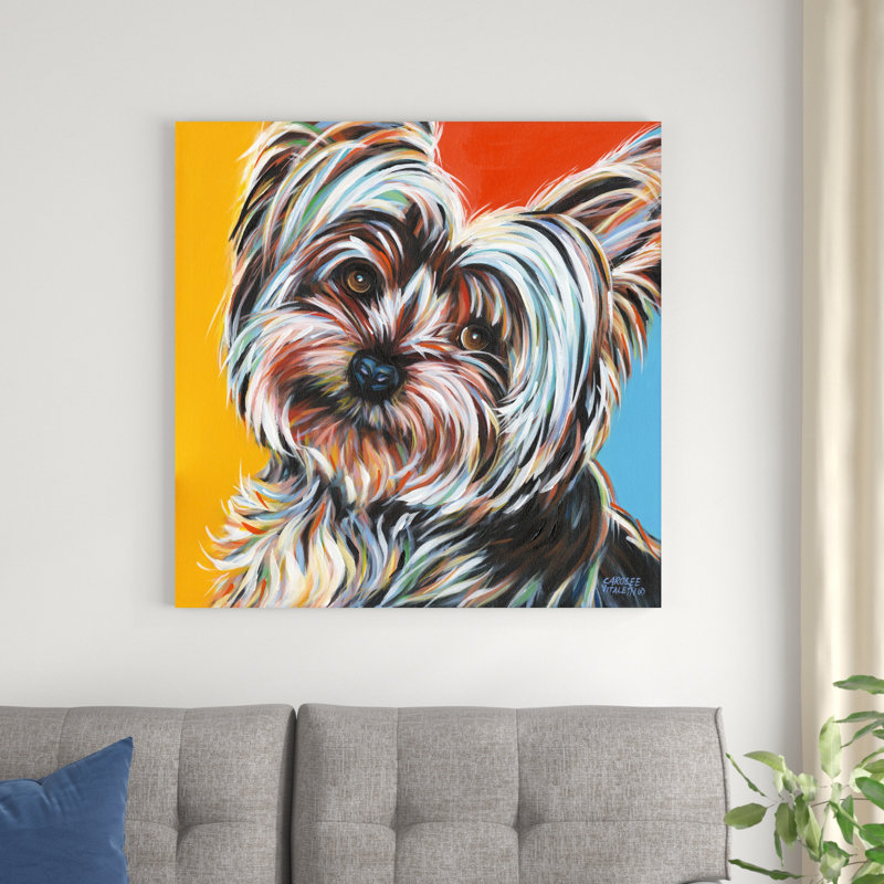 Sweet Yorkie II, H 36 po x l 36 po x P 1,25 po