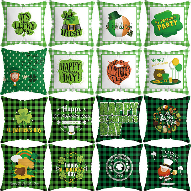 Housse de coussin pour la Saint-Patrick