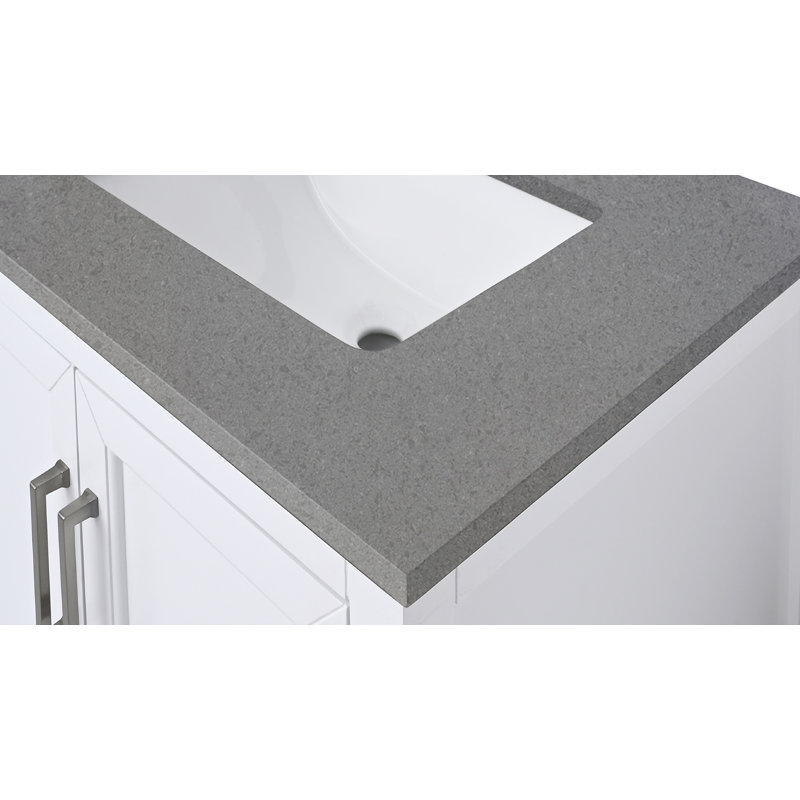 25'' W Single Vanity Top, Contrail Matte
