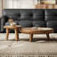 Table basse ronde Retro