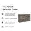 Commode 6 tiroirs Kaysah