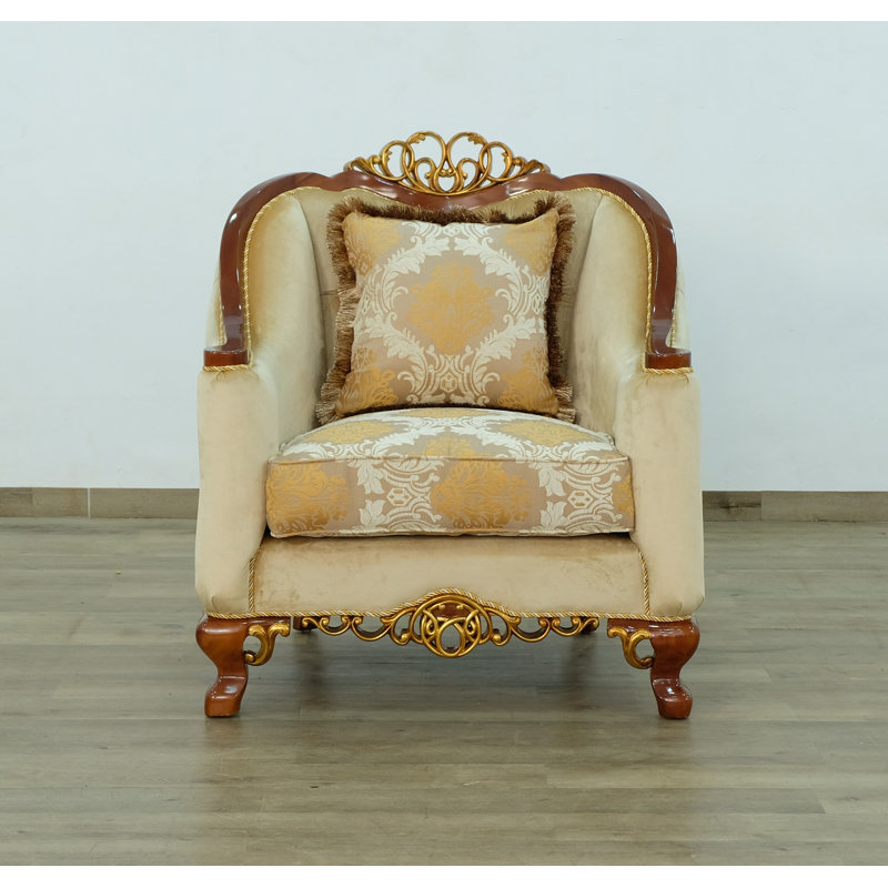 Fauteuil Angelica, Brun