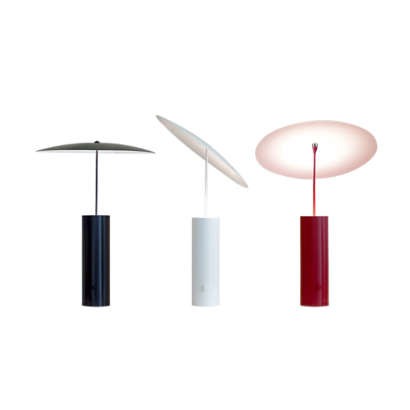 Parasol LED Table Lamp, Red