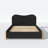 Full Size Platform Bed Frame With Fabric Upholstered Headboard And Wooden Slats Support,no Box Spring Needed-1481336754-1481336765