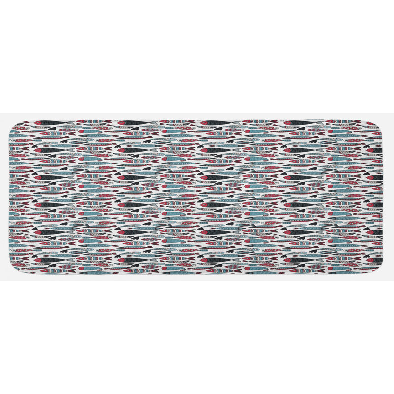 Tapis de cuisine poisson