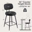 Ensemble de 2 tabourets pivotants 26 po-19147929