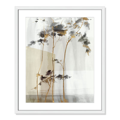 Golden Zen I Print par Eva Watts