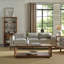 Stickley Saranac Cocktail Table, Coffee Table, Solid Rustic Walnut, Sustainable Construction, Open Back, Sled Base, 54in W x 24in D x 18in H, Made in USA