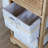 Canby Fully Assembled 3 Woven Basket Drawer Storage Unit
